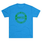 HCKY SZN Circle Logo TriBlend Tee Shirt (Green) - Various Colors