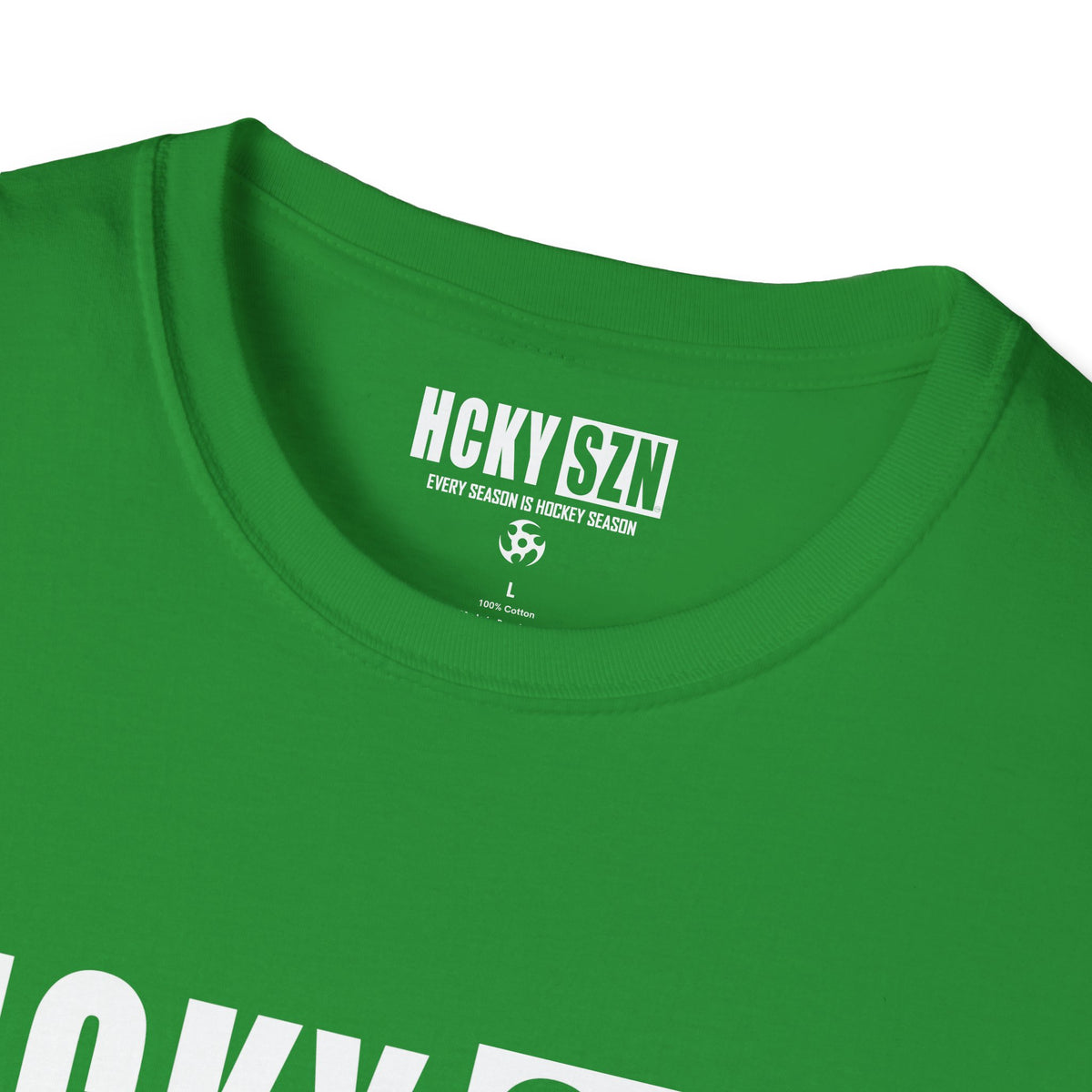 HCKY SZN Softstyle Tee Shirt (Irish Green)