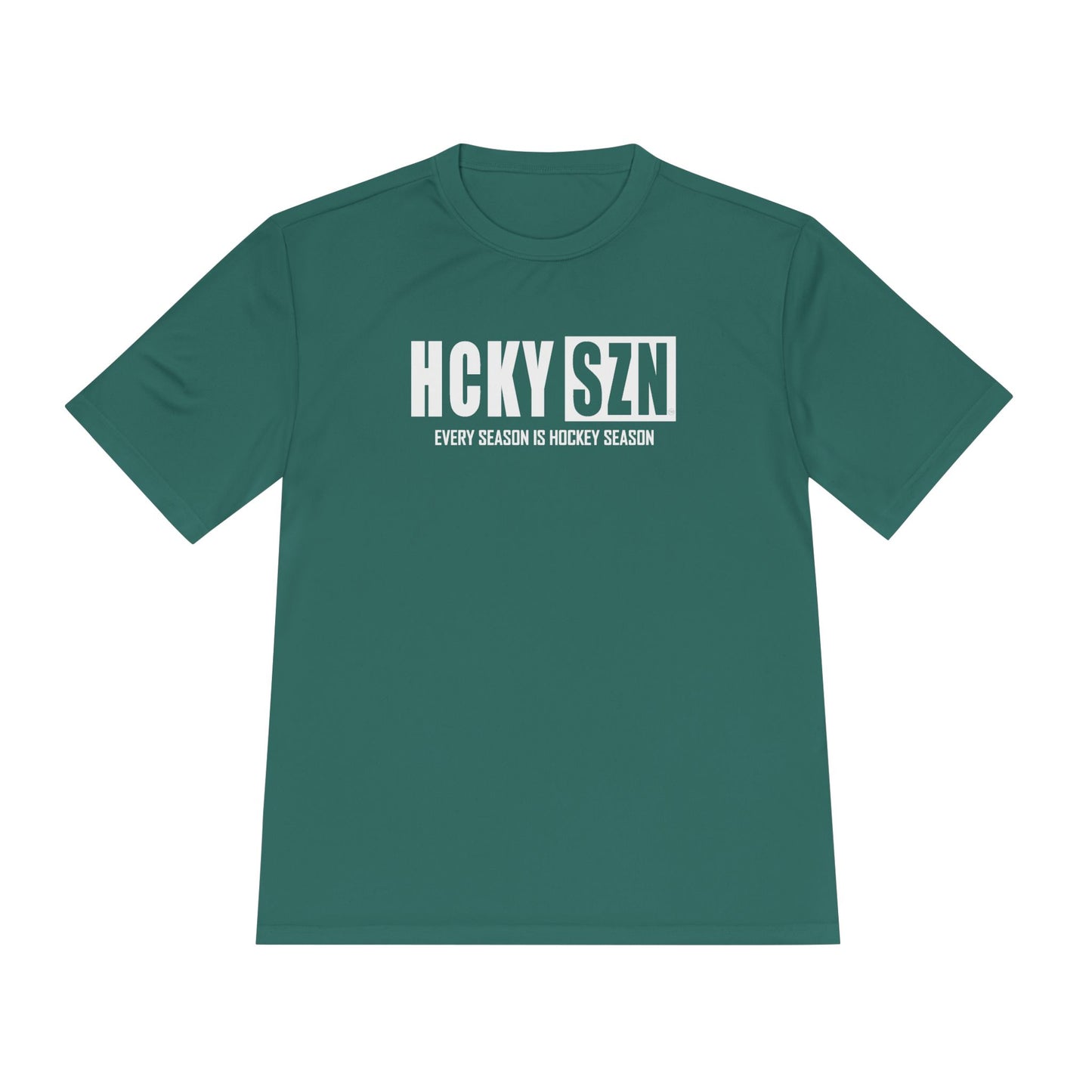 Every Season is HCKYSZN Performance Tee - White Logo