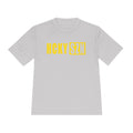 HCKYSZN (Flagship Logo) Adult Performance Tee - Silver/Yellow