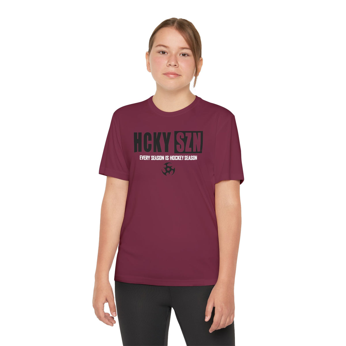 Every Season is HCKY SZN Youth Competitor Tee (Black Logo) - Various Colors