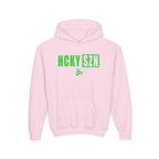 Youth HCKY SZN (Lime Logo) Hooded Sweatshirt - Various Colors