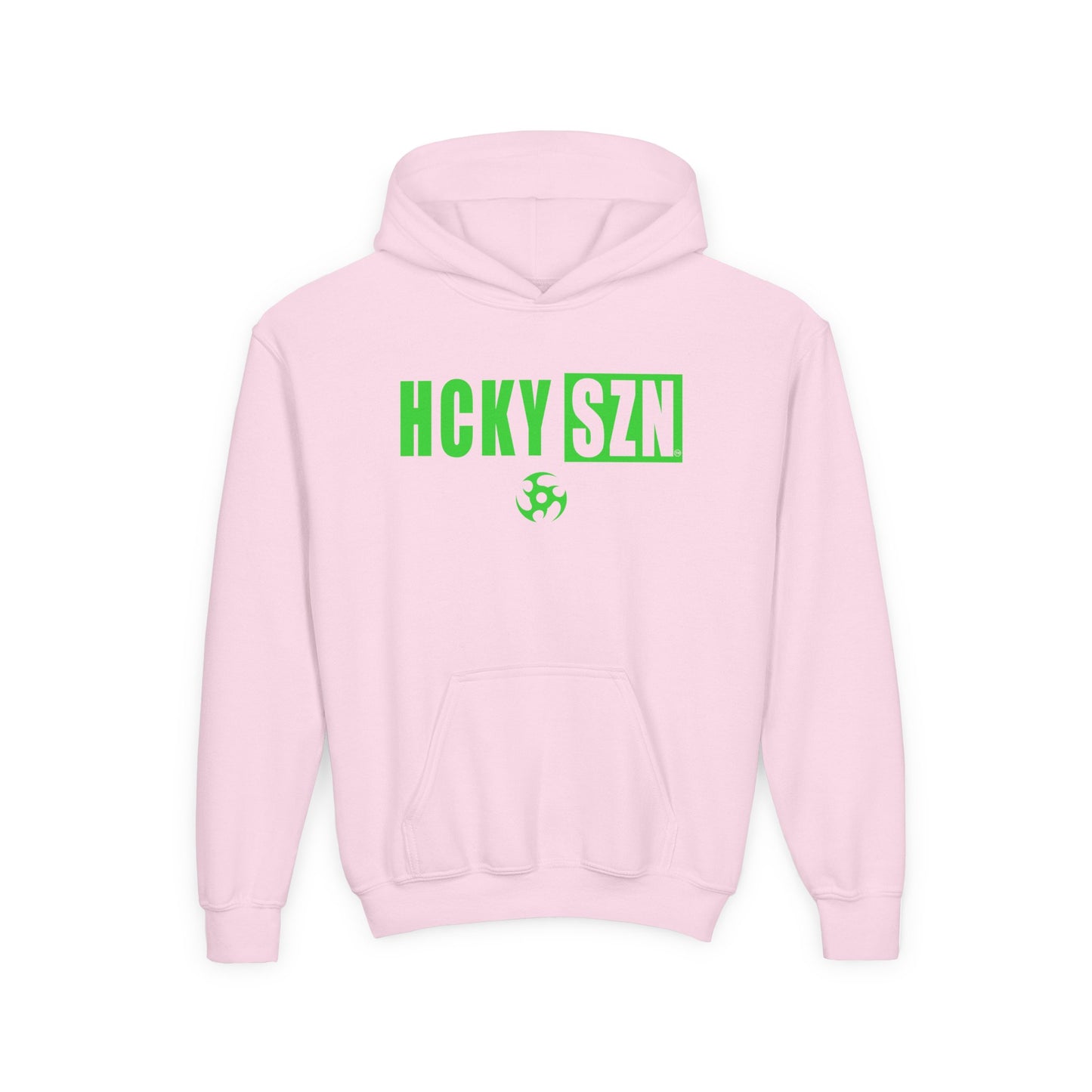 Youth HCKY SZN (Lime Logo) Hooded Sweatshirt - Various Colors