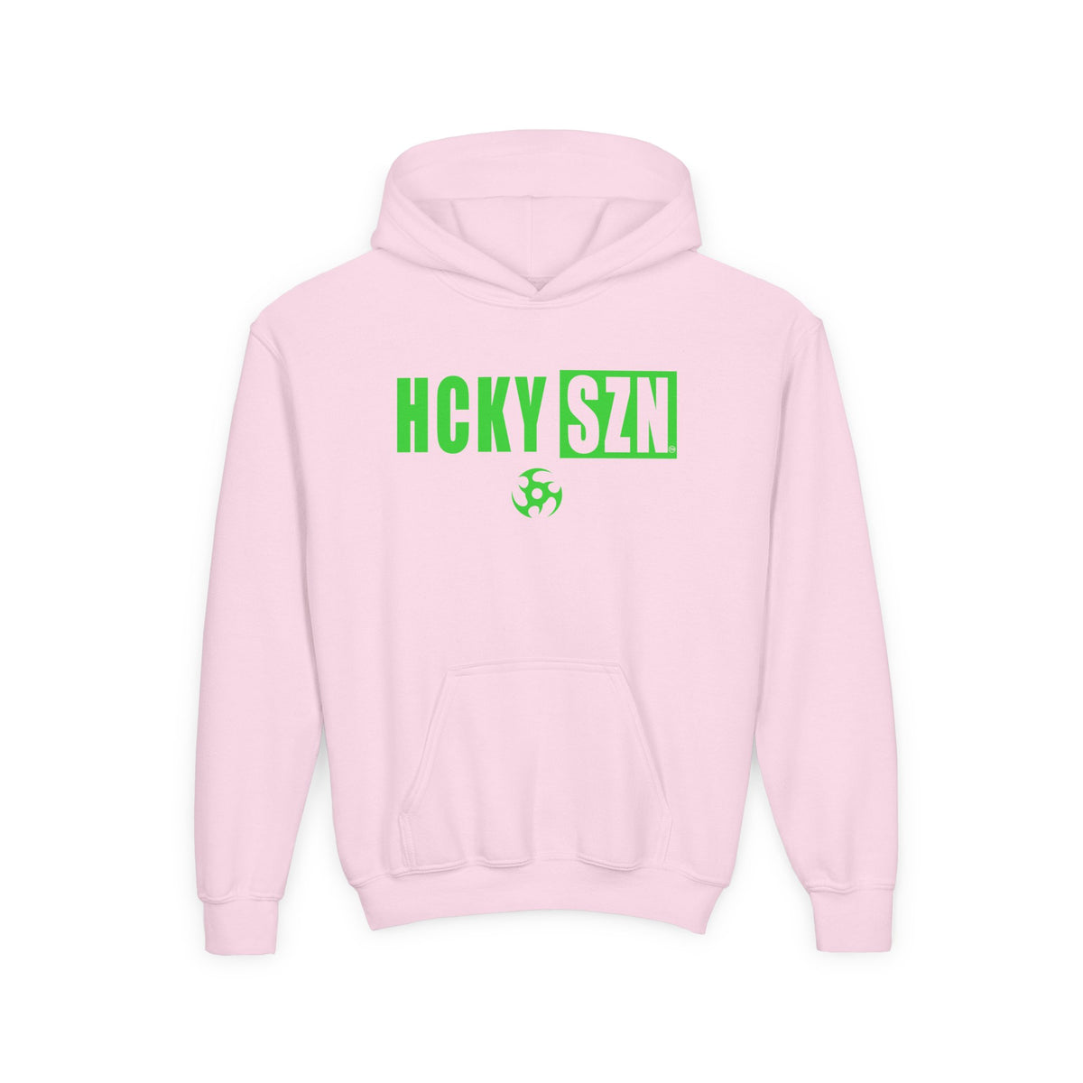 Youth HCKY SZN (Lime Logo) Hooded Sweatshirt - Various Colors