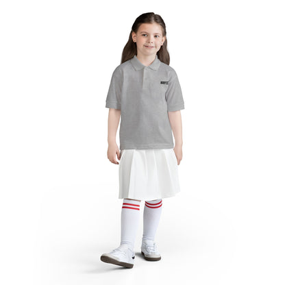Youth HCKY SZN DryBlend Polo Shirt (Sport Grey)
