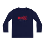 Every Season is HCKY SZN Youth Competitor Long Sleeve Tee (Red Logo) - Various Colors