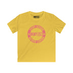 Youth Circle SZN Softstyle Tee (Peach Logo) - Various Colors