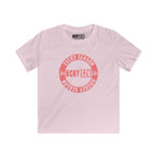 Youth Circle SZN Softstyle Tee (Peach Logo) - Various Colors
