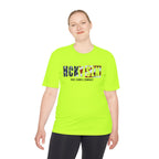 HCKYSZN (Deke Dangle) Adult Performance Tee - Neon Yellow/USA/Black