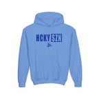 Youth HCKY SZN (Royal Blue Logo) Hooded Sweatshirt - Various Colors