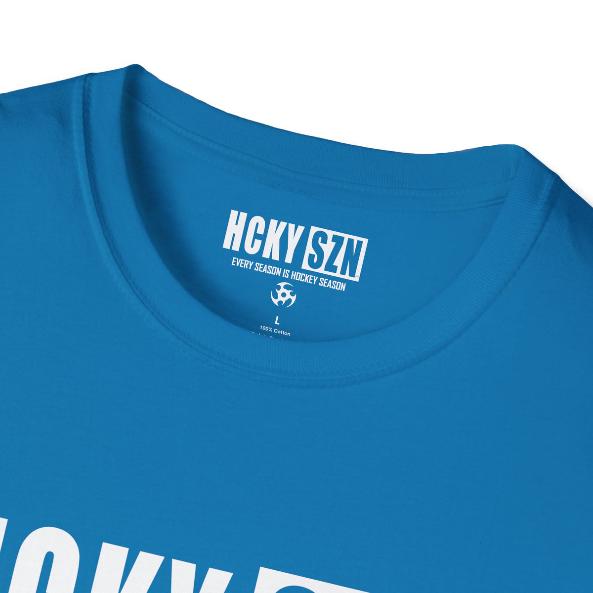 HCKY SZN Softstyle Tee Shirt (Sapphire)