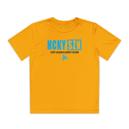 Every Season is HCKY SZN Youth Competitor Tee (Sky Blue  Logo) - Various Colors