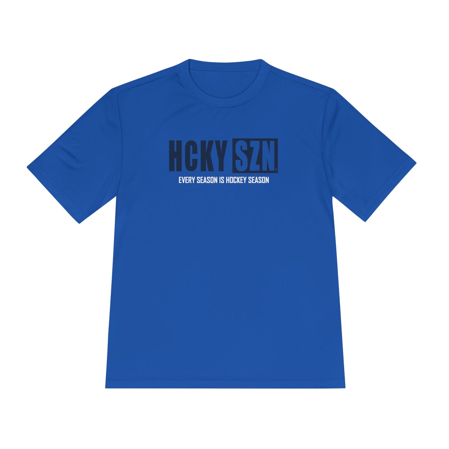 Every Season is HCKY SZN Performance Tee (Navy Logo) - Various Colors