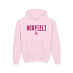 Youth HCKY SZN (Raspberry Logo) Hooded Sweatshirt - Various Colors
