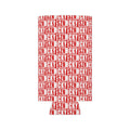 HCKY SZN AOP Slim Can Cooler (Red)
