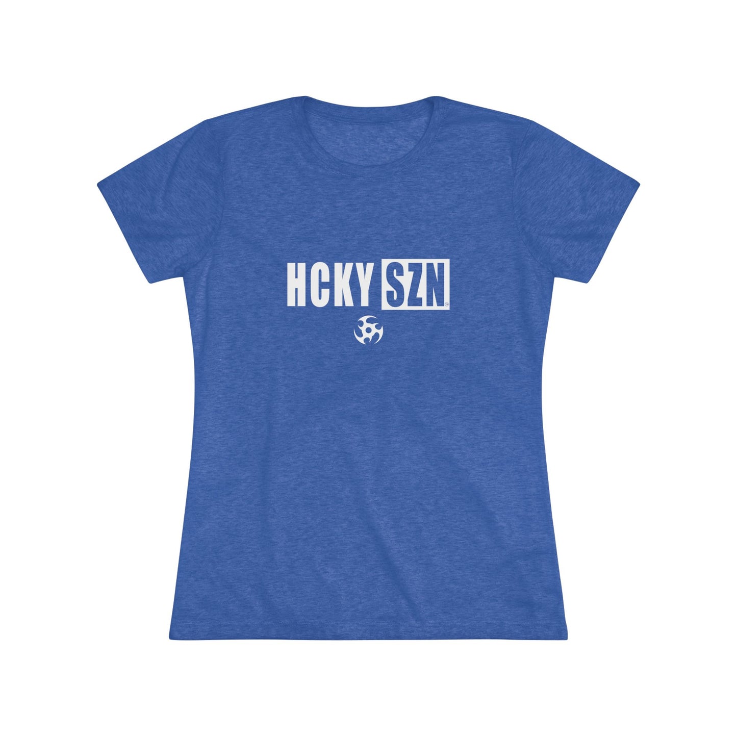 Women’s Hockey Vibe Triblend Tee (White Logo)