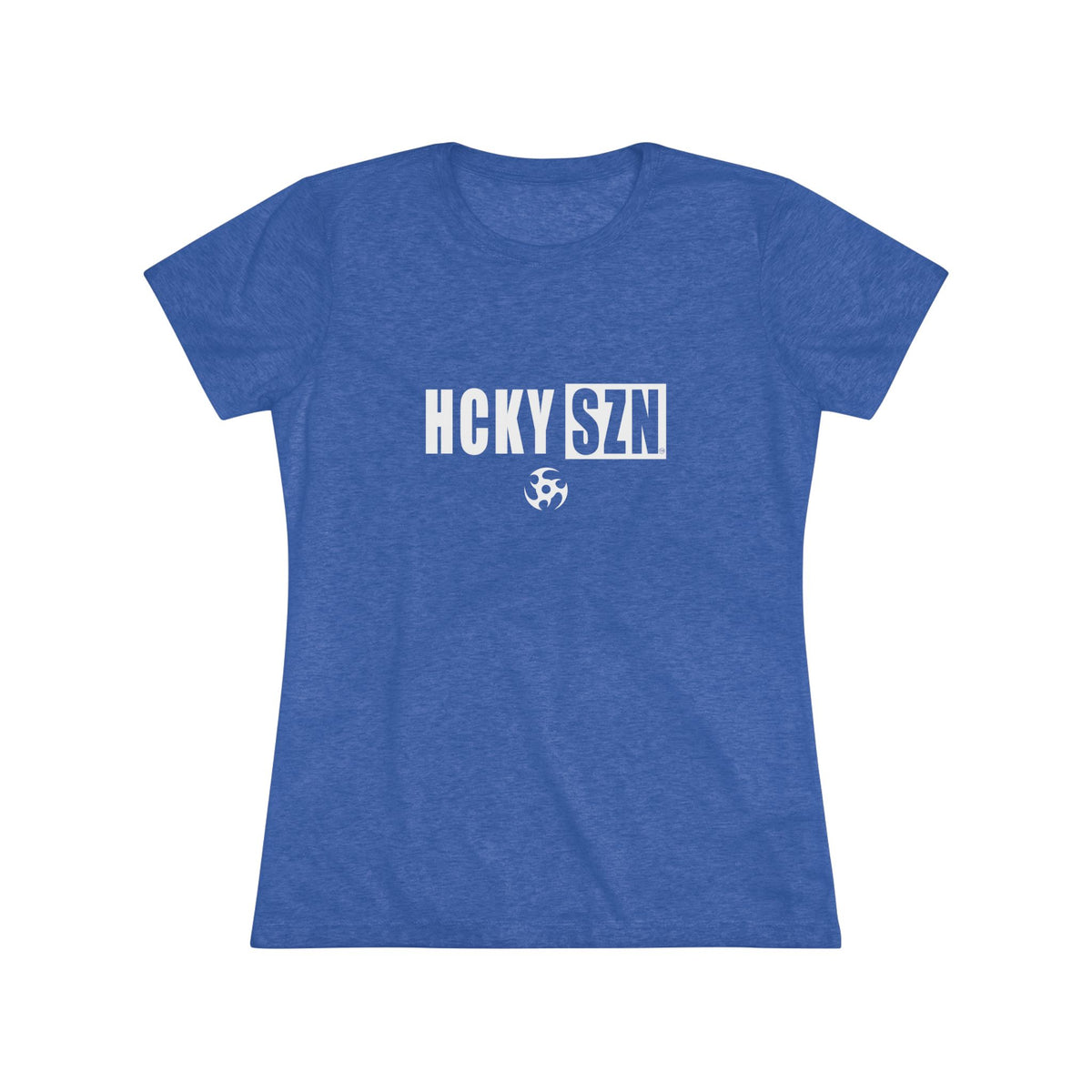 Women’s Hockey Vibe Triblend Tee (White Logo)