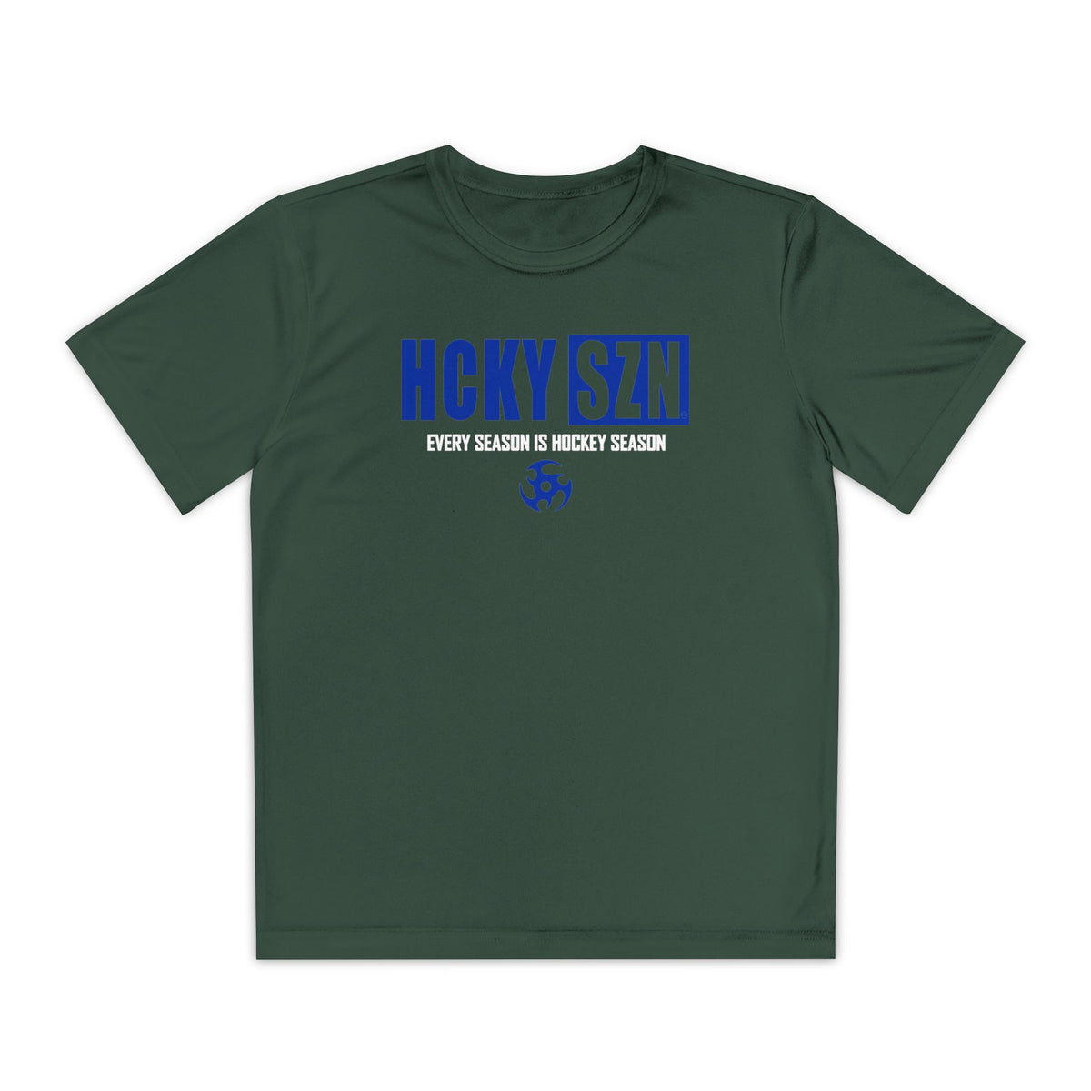 Every Season is HCKYSZN Youth Competitor Tee (Royal Blue Logo) - Various Colors
