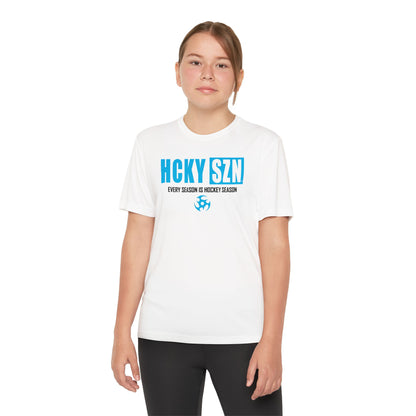 Every Season is HCKY SZN Youth Competitor Tee (Sky Blue  Logo) - Various Colors
