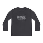 Every Season is HCKY SZN Youth Competitor Long Sleeve Tee (Grey Logo) - Various Colors