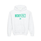 Youth HCKY SZN (Seafoam Logo) Hooded Sweatshirt - Various Colors
