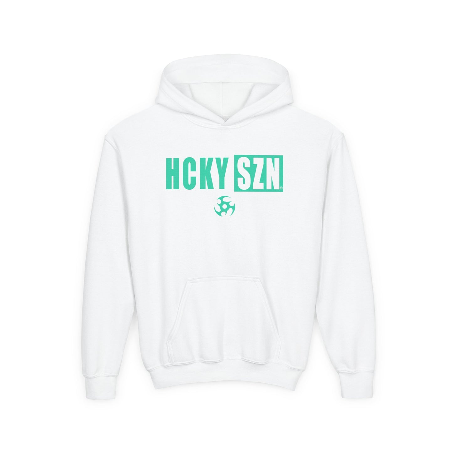 Youth HCKY SZN (Seafoam Logo) Hooded Sweatshirt - Various Colors