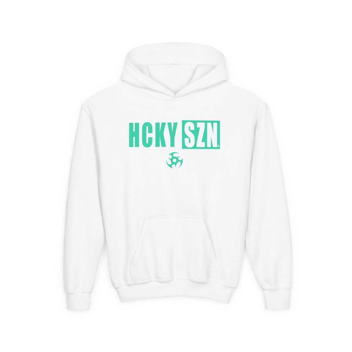 Youth HCKY SZN (Seafoam Logo) Hooded Sweatshirt - Various Colors