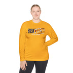 HCKYSZN (All Gas) Long Sleeve Adult Performance Tee - Gold/USA/White
