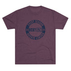 HCKY SZN Circle Logo TriBlend Tee Shirt (Navy) - Various Colors