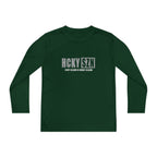 Every Season is HCKY SZN Youth Competitor Long Sleeve Tee (Grey Logo) - Various Colors