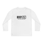 Every Season is HCKY SZN Youth Competitor Long Sleeve Tee (Black Logo) - Various Colors