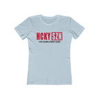 Every Season Is Hockey Season Women's Boyfriend Tee (Red Logo) - Various Colors