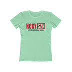 Every Season Is Hockey Season Women's Boyfriend Tee (Red Logo) - Various Colors
