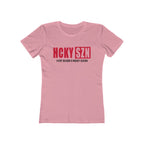 Every Season Is Hockey Season Women's Boyfriend Tee (Red Logo) - Various Colors