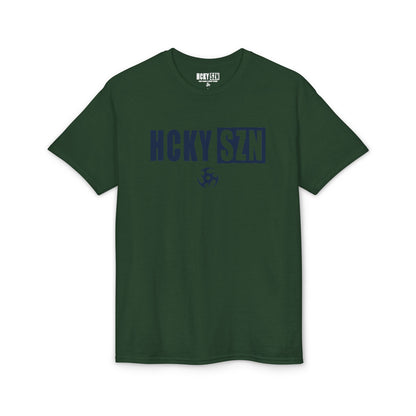 HCKY SZN Simple Star DryBlend Tee Shirt (Navy Logo) - Various Colors