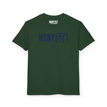 Youth HCKY SZN DryBlend Tee Shirt (Navy Logo) - Various Colors