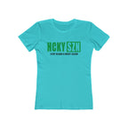 Every Season Is Hockey Season Women's Boyfriend Tee (Green Logo) - Various Colors