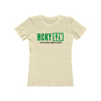 Every Season Is Hockey Season Women's Boyfriend Tee (Green Logo) - Various Colors