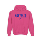 Youth HCKY SZN (Royal Blue Logo) Hooded Sweatshirt - Various Colors