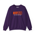 HCKY SZN Crewneck Sweatshirt (Orange Logo) - Various Colors