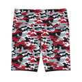 HKY SZN High Waisted Workout Shorts (Buckeye Camo)