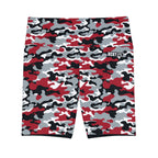HKY SZN High Waisted Workout Shorts (Buckeye Camo)