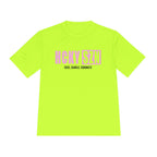 HCKYSZN (Deke Dangle) Adult Performance Tee - Neon Yellow/Pink/Black