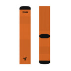 Comfort Crew Fleece Lined Hockey Socks (Orange)