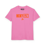 Youth HCKY SZN DryBlend Tee Shirt (Orange Logo) - Various Colors