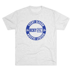 HCKY SZN Circle Logo TriBlend Tee Shirt (Royal Blue) - Various Colors