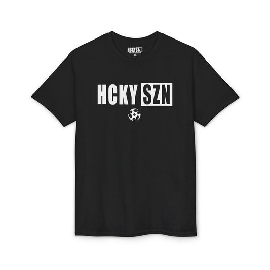 HCKY SZN Simple Star DryBlend Tee Shirt (White Logo) - Various Colors