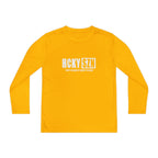Every Season is HCKYSZN Youth Performance Long Sleeve Tee - White Logo