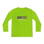 Every Season is HCKY SZN Youth Competitor Long Sleeve Tee (Purple Logo) - Various Colors