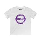 Youth Circle SZN Softstyle Tee (Purple Logo) - Various Colors